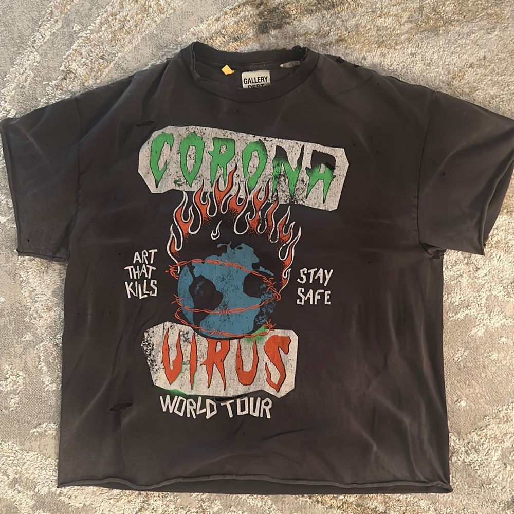 Gallery DEPT corona virus tour tee
